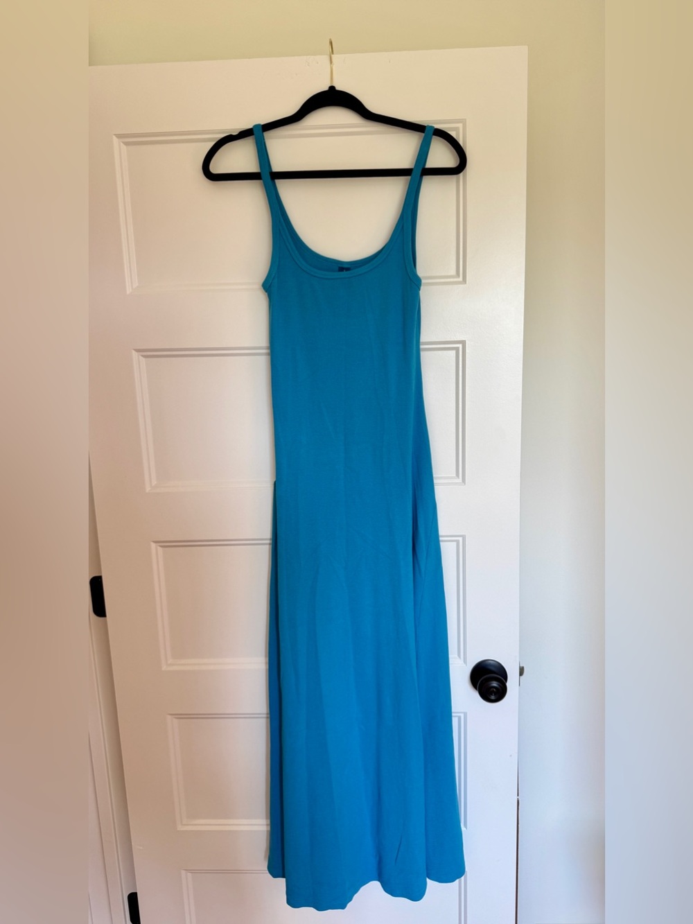 Old Navy Women’s Turquoise Blue Maxi Tank Dress - Size Small Tall